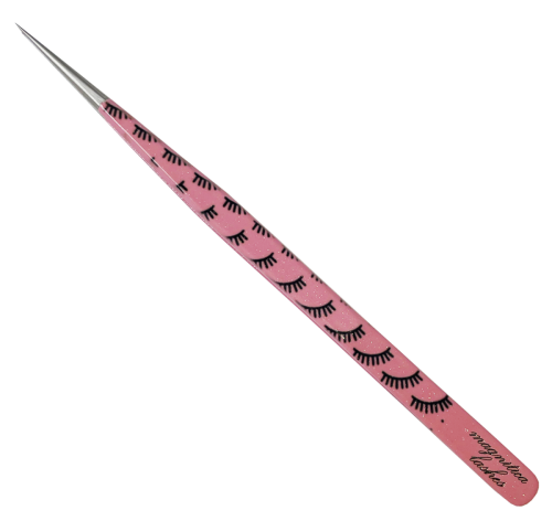 Pęseta prosta Pink Lashes by Magnitica