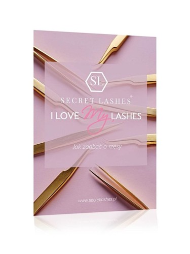Ulotka Pozabiegowa 50szt by Secret Lashes