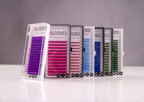 Rzęsy Splendid kolorowe by Hi-Lashes
