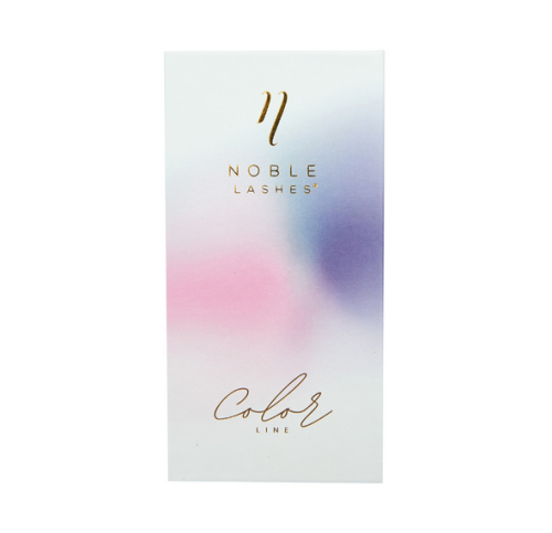 Rzęsy kolorowe do przedłużania Color Line Noble Lashes paleta