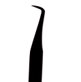 Pęseta czarna Slim L by Noble Lashes