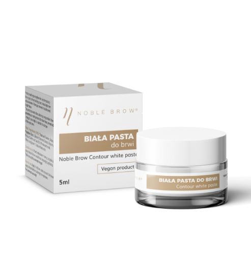 Biała pasta do brwi Noble Brow