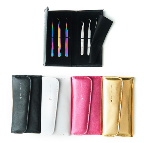 Etui duże na pęsety - zatrzask 6 miejsc  by Noble Lashes