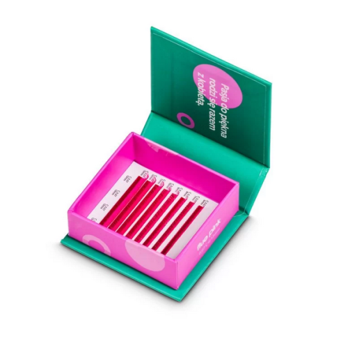 Rzęsy Rarity Fluo Pink