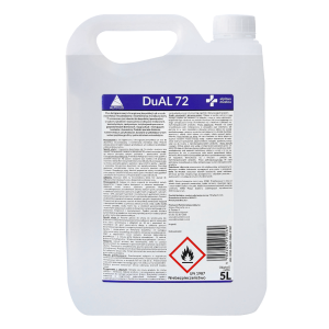 Płyn do dezynfekcji rąk i powierzchni DuAL 72 Alpinus 5L