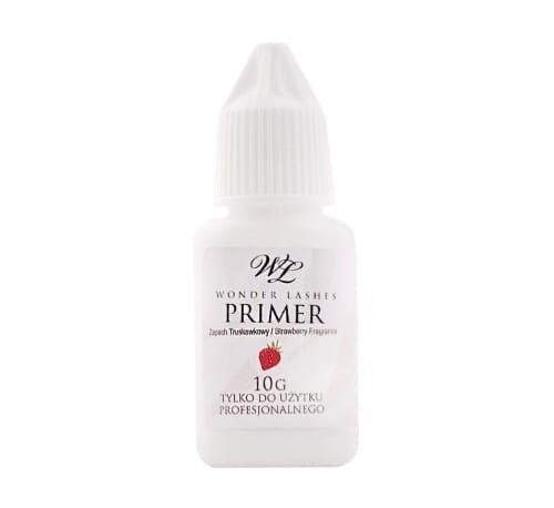 Primer do rzęs truskawkowy MLashes 15ml baza przed klejem