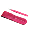 Pęseta do rzęs różowa Noble Lashes