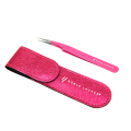 Pęseta do rzęs różowa Noble Lashes
