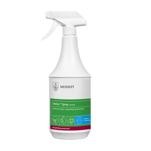 Płyn do dezynfekcji powierzchni Velox Spray Neutral 1L