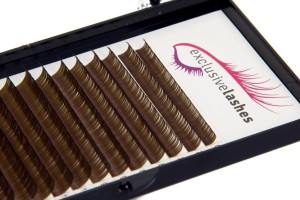 Rzęsy do przedłużania brązowe Dark Brown Exclusive Lashes