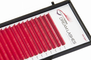 Rzęsy do przedłużania koralowe kolorowe Exclusive Lashes