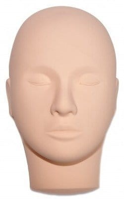 Główka treningowa do nauki przedłużania rzęs manekin