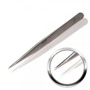 Pęseta do rzęs Vetus ST-12 prosta klasyczna