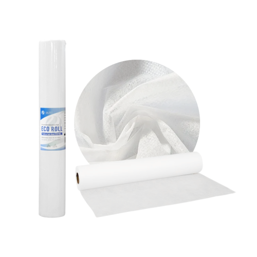 Prześcieradło włókninowe kosmetyczne 70cm x 50m Eco Roll Saltec