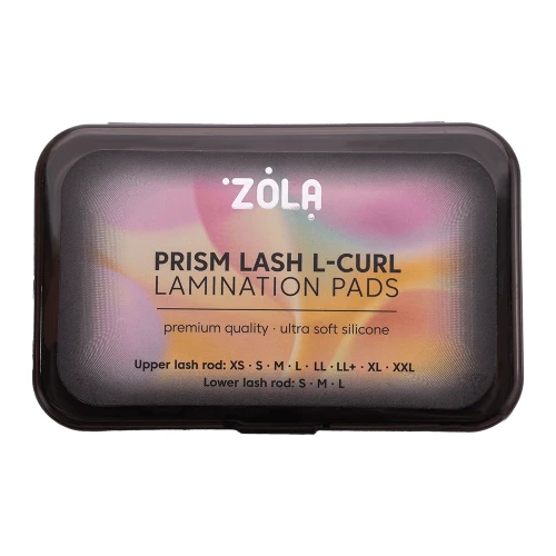 Formy silikonowe do liftingu rzęs ZOLA Prism Lash L-curl