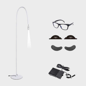 Lampa LED ( białe światło ! )do utwardzania kleju Mlashes - Biała