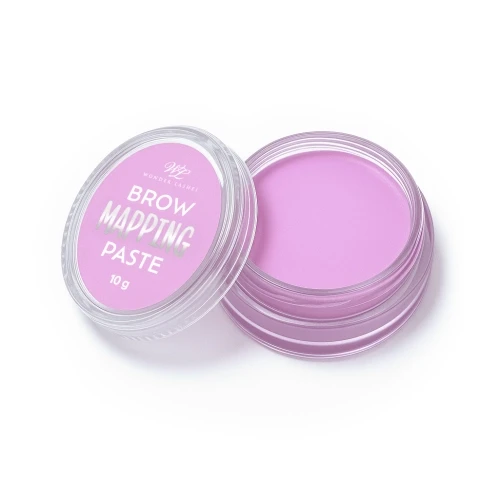 Pasta do geometrii brwi fioletowa Wonder Lashes Brow Mapping Paste