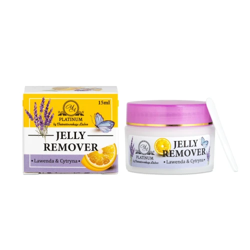 Remover do rzęs w żelu lawenda-cytryna Platinum 15ml