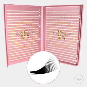 Kępki do stylizacji rzęs 12D IG Lashes