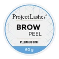 Peeling do brwi z witaminą E i pantenolem 60g różowy ProjectLashes Brow Scrub