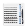 Rzęsy bondingowe 40D Cluster DIY z bond &amp; seal ProjectLashes