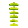 Wałki silikonowe do laminacji rzęs Rarity Emerald Frogs – 6 par
