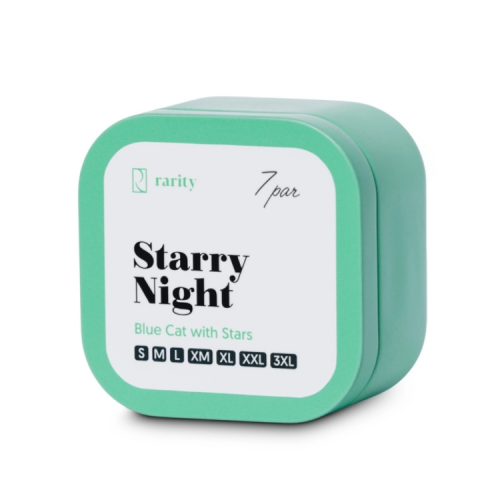 Wałki silikonowe do laminacji rzęs Rarity Starry Night – 6 par