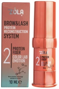 Preparat do laminacji rzęs i brwi krok 2 Zola Color Lab Emotion 10 ml
