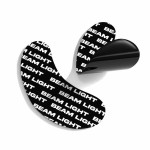 Płatki pod oczy silikonowe Beam Light do przedłużania rzęs metodą UV.