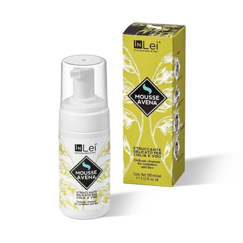 Szampon do rzęs i twarzy InLei® Mousse Avena 100ml