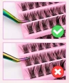 83Rzęsy Bondingowe 200 szt Bonding Lash Zestaw Startowy + Akcesoria