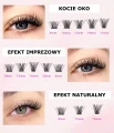 Rzęsy Bondingowe 200 szt Bonding Lash Zestaw Startowy + Akcesoria