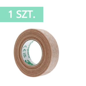 Przylepiec papierowy do rzęs 3M Micropore 1,25cm x 9,1m cielisty