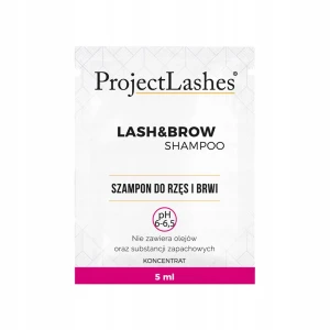 Szampon do rzęs koncentrat kwaśny pH 6,5 ProjectLashes 5ml