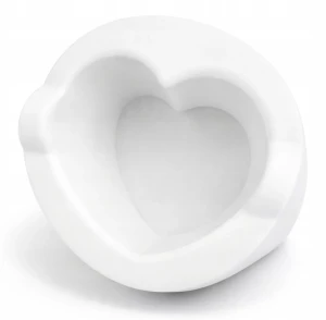 Silikonowy pojemnik do podgrzewacza serce ProjectLashes biały