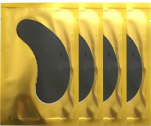 Płatki pod oczy hydrożelowe do rzęs CZARNE UV 50 par