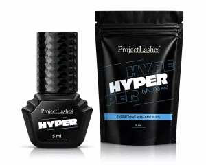 Klej do przedłużania rzęs ProjectLashes HYPER 5ml mega mocny szybki 0,5 sek