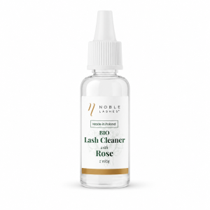 BIO Cleaner do rzęs z różą by Noble Lashes