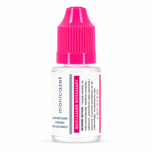 Cleaner do rzęs z rozmarynem Lash BioCleaner 12 ml Monica Zet