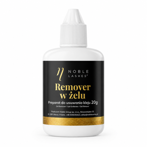 Remover do rzęs w żelu 20g Noble Lashes do usuwania kleju