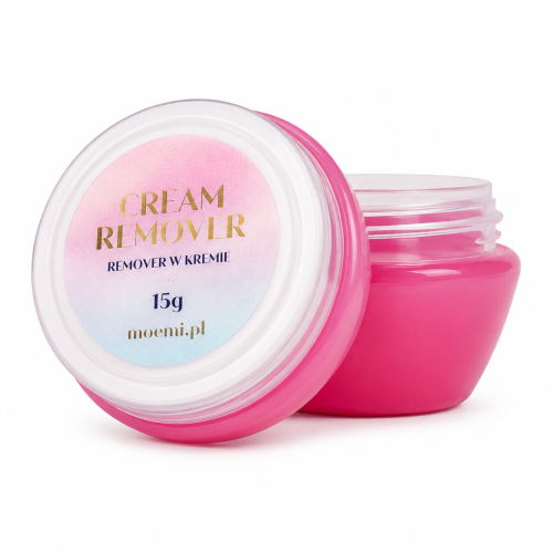 Remover w kremie do rzęs 15g Moemi truskawkowy