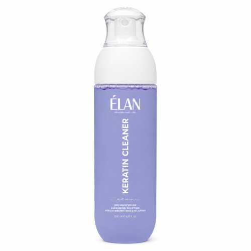 Elan Tonik do odtłuszczania brwi i rzęs ELAN KERATIN CLEANER 200 ml