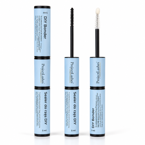 Klej do rzęs bondingowych ProjectLashes DIY Bond &amp; Seal Czarny 2w1 10g
