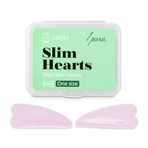 Wałki Silikonowe Rarity Slim Hearts 1 para