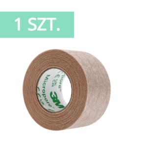 3M Micropore Przylepiec papierowy 2,5cm x 9,1m CIELISTY