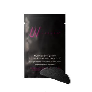 Hydrożelowe płatki do przedłużania rzęs metodą UV na górne powieki 100szt (50par) Noble Lashes