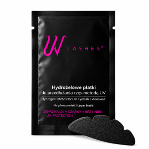 Hydrożelowe płatki do przedłużania rzęs metodą UV na górne powieki 100szt (50par) Noble Lashes