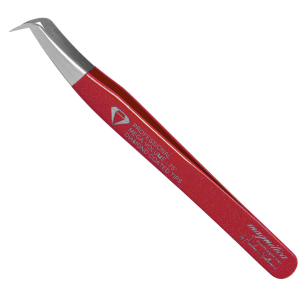Pęseta do rzęs kopytko Red Diamond Magnitica