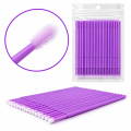 Aplikatory Mikroszczoteczki - 100szt w woreczku Fioletowe (1,5mm)
