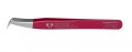 Pęseta do rzęs kopytko Red Diamond Magnitica